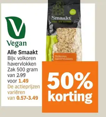 Albert Heijn Alle Smaakt 500 gram aanbieding