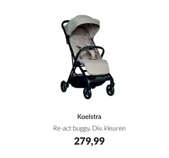 Babypark Koelstra re-act buggy aanbieding