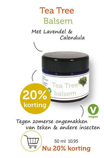 De Rode Pilaren Tea Tree Balsem aanbieding