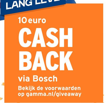 GAMMA via Bosch aanbieding