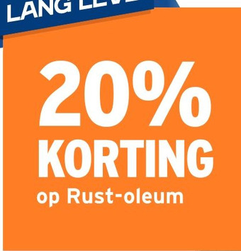 GAMMA op Rust-oleum aanbieding