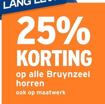 GAMMA op alle Bruynzeel horren aanbieding