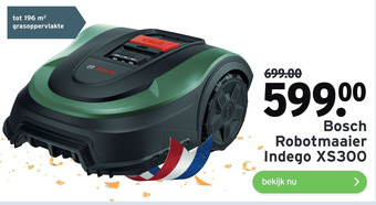 GAMMA Bosch Robotmaaier aanbieding