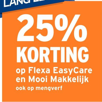 GAMMA op Flexa EasyCare en Mooi Makkelijk aanbieding