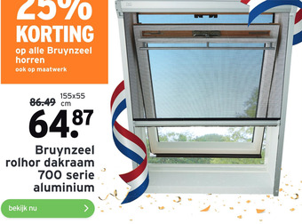 GAMMA Bruynzeel rolhor dakraam aanbieding