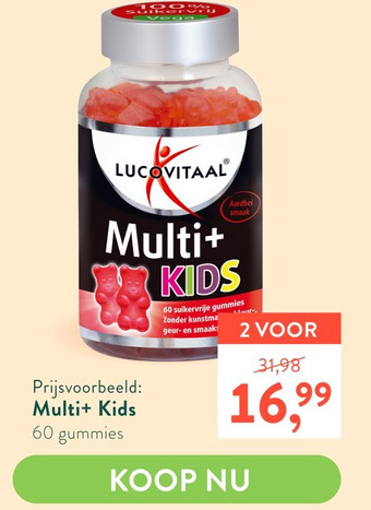 Holland & Barrett Multi+ Kids aanbieding