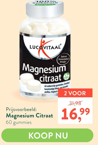 Holland & Barrett Magnesium Citraat aanbieding