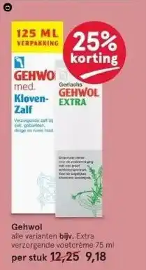 Etos Gehwol aanbieding