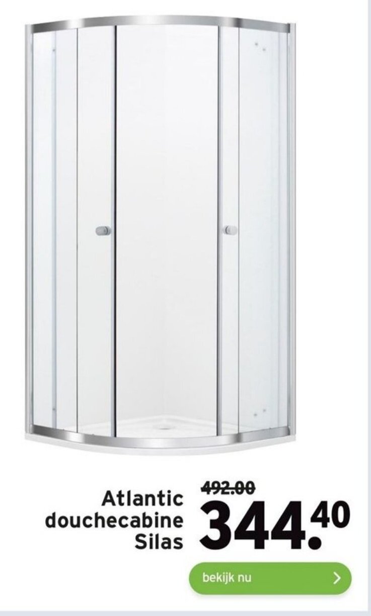 Atlantic douchecabine Silas aanbieding bij GAMMA