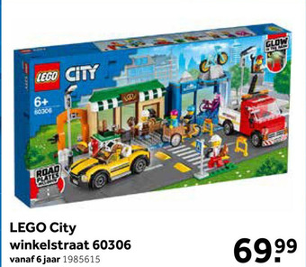 Intertoys LEGO City winkelstraat 60306 aanbieding