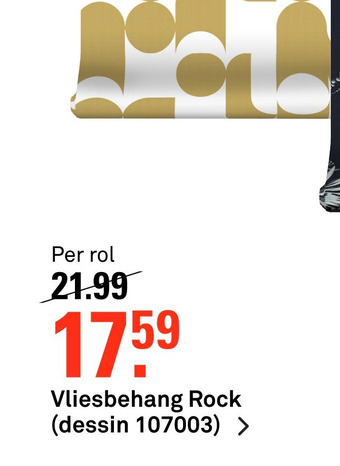 Karwei Vliesbehang Rock aanbieding