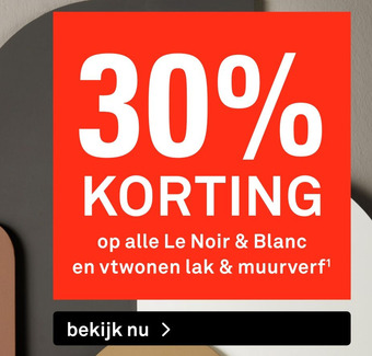 Karwei op alle Le Noir & Blanc en vtwonen lak & muurverf aanbieding