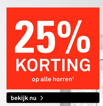 Karwei op alle horren aanbieding