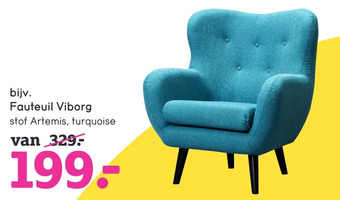 Leen Bakker Fauteuil Viborg aanbieding