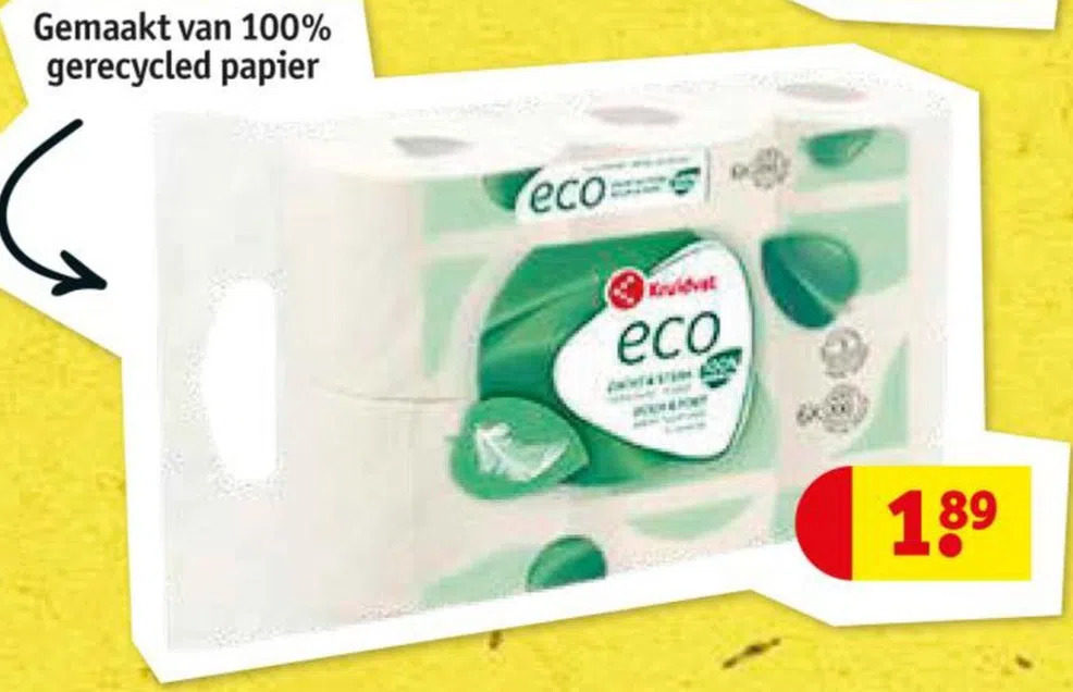 Kruidvat eco aanbieding bij Kruidvat