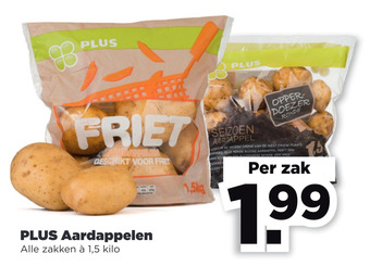 PLUS PLUS Aardappelen aanbieding