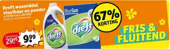 Kruidvat Dreft wasmiddel vloeibaar en poeder kilo aanbieding