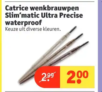 Kruidvat Catrice wenkbrauwpen Slim'matic Ultra Precise waterproof aanbieding