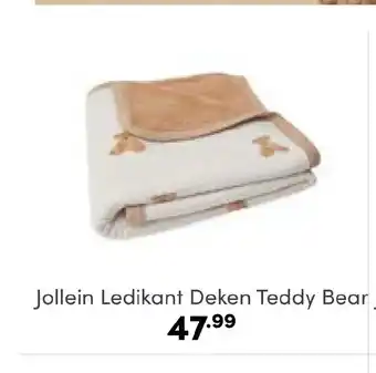 Baby & Tiener Jollein Ledikant Deken Teddy Bear aanbieding