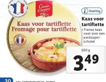 Lidl Kaas voor aanbieding