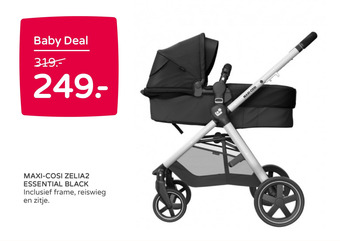 Prenatal Maxi-Cosi Zelia2 Essential Black aanbieding