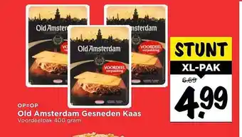 Vomar Voordeelmarkt Old Amsterdam Gesneden Kaas aanbieding