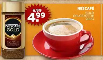 Sahan Supermarkten Nescafe gold oploskoffie 200g aanbieding