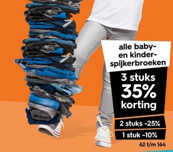 HEMA Alle baby- en kinder- spijkerbroeken aanbieding