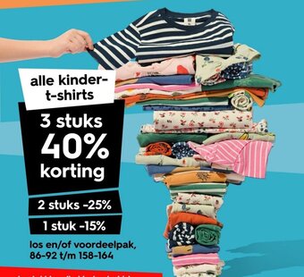 HEMA Alle kinder- t-shirts aanbieding