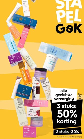 HEMA Alle gezichts-verzorging aanbieding
