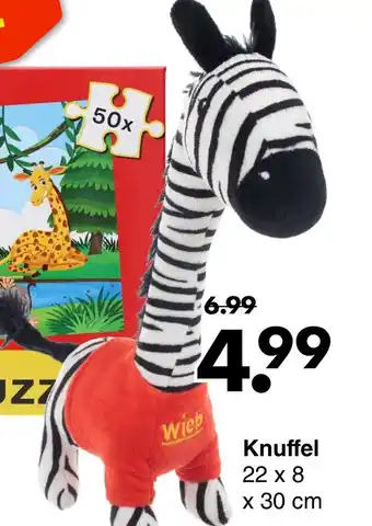 Wibra Knuffel 22 x 8 x 30cm aanbieding