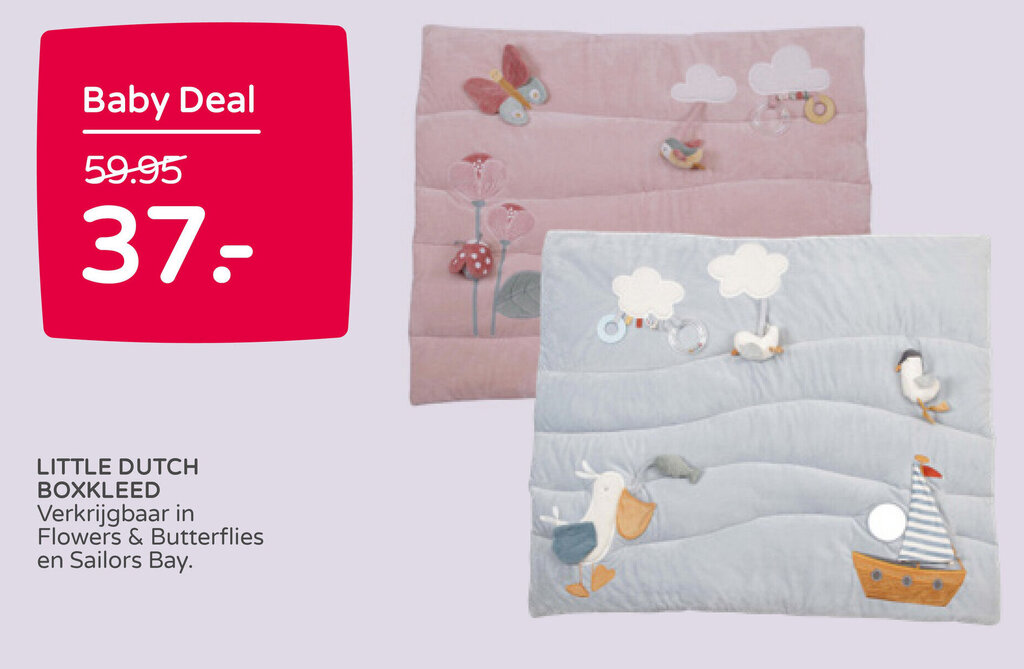 Little dutch boxkleed aanbieding bij Prenatal