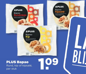 PLUS Plus bapao aanbieding