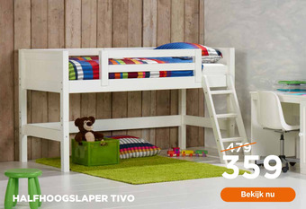 TotaalBED Halfhoogslaper Tivo aanbieding