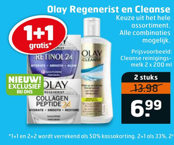 Trekpleister Olay Regenerist en Cleanse aanbieding