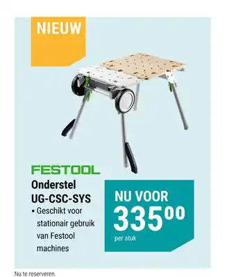 Pontmeyer Festool Onderstel UG-CSC-SYC per stuk aanbieding