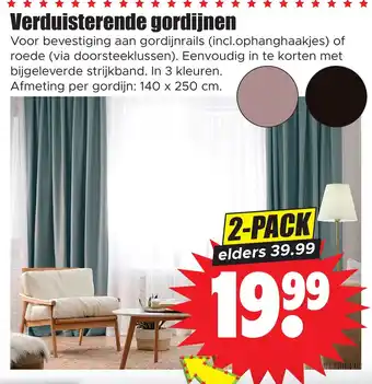 Dirk Verduisterende gordijnen aanbieding