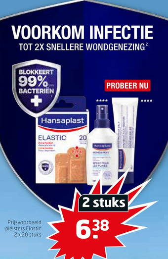 Trekpleister Pleisters Elastic aanbieding