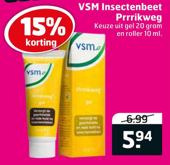 Trekpleister VSM Insectenbeet Prrrikweg aanbieding