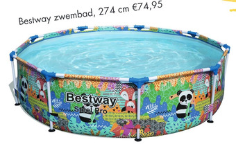 Bouwhof Bestway zwembad aanbieding