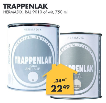 Bouwhof Trappenlak aanbieding