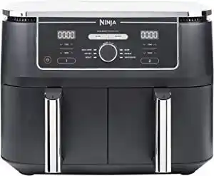 Amazon Ninja foodi max dual zone foodi foodi max af400eu], 2 grote frituurvakken, 6 functies, 2 onafhankelijke gaarzones, 9,5 liter, aanbieding