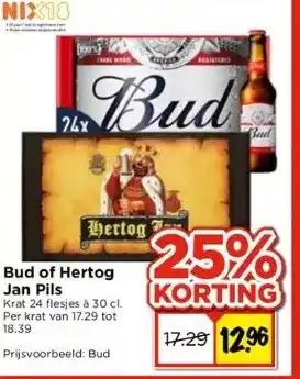 Vomar Voordeelmarkt Bud of hertog aanbieding