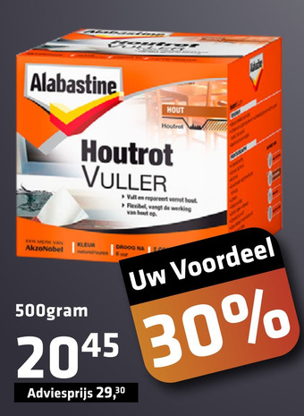 De voordeelmarkt Houtrot Vuller aanbieding