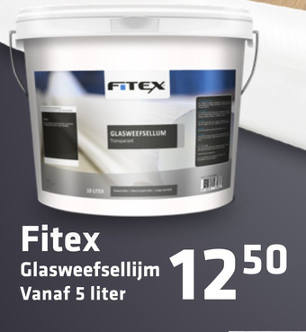 De voordeelmarkt Fitex Glasweefsellijm Vanaf 5 liter aanbieding