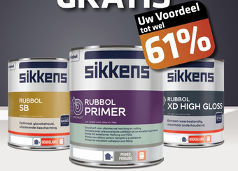 De voordeelmarkt Sikkens primer aanbieding