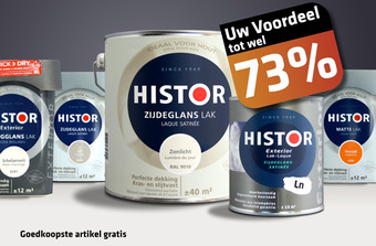 De voordeelmarkt Histor aanbieding