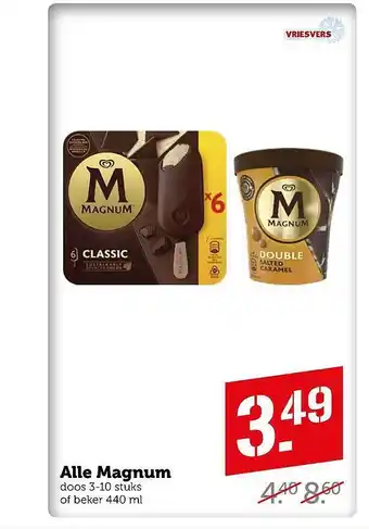 Coop Alle magnum aanbieding