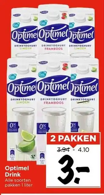 Vomar Voordeelmarkt Optimel drink aanbieding