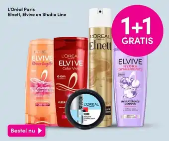 DA L'oréal paris elnett, elvive en studio line aanbieding